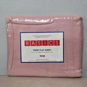 Westport Steven Home‎ Fashions Basics Twin Flat Sheet Cotton Poly Made in USA
